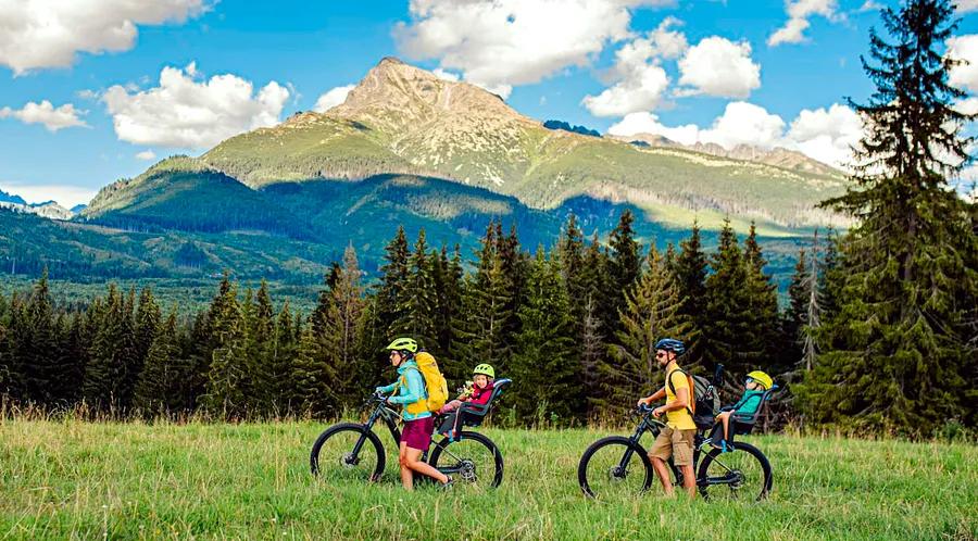 Discover the splendor of Slovakia via train, car, and bike