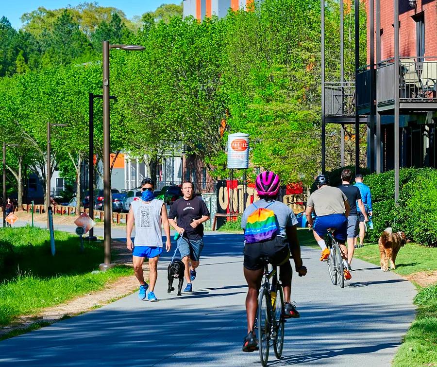 Log your 10,000 steps on the Atlanta BeltLine Eastside Trail