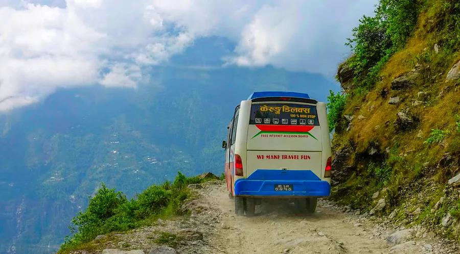 No matter how you travel through Nepal, stunning vistas await you.