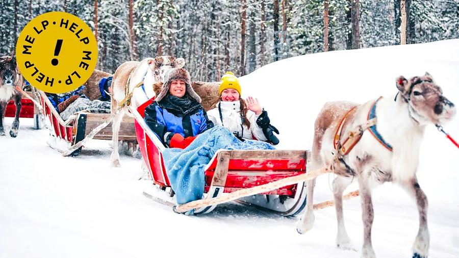 What activities and sights await in Lapland during winter, aside from Santa?