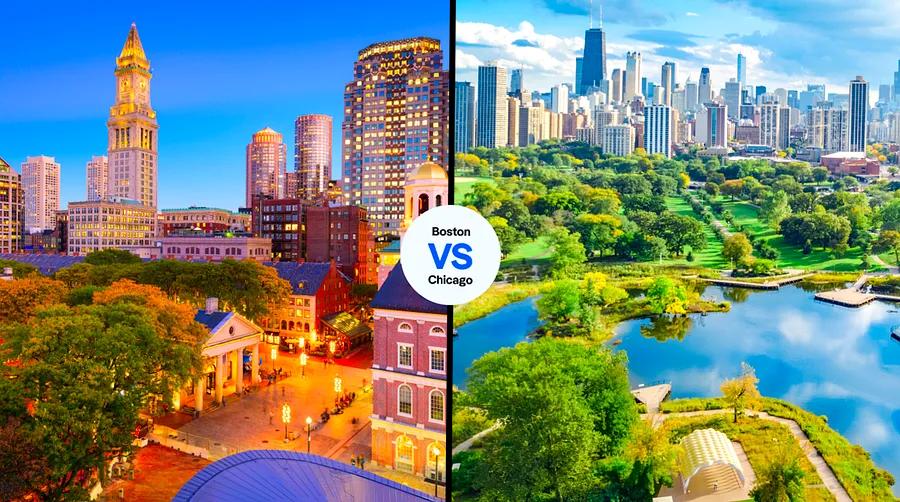 Chicago vs Boston: choosing the ideal city for your autumn getaway