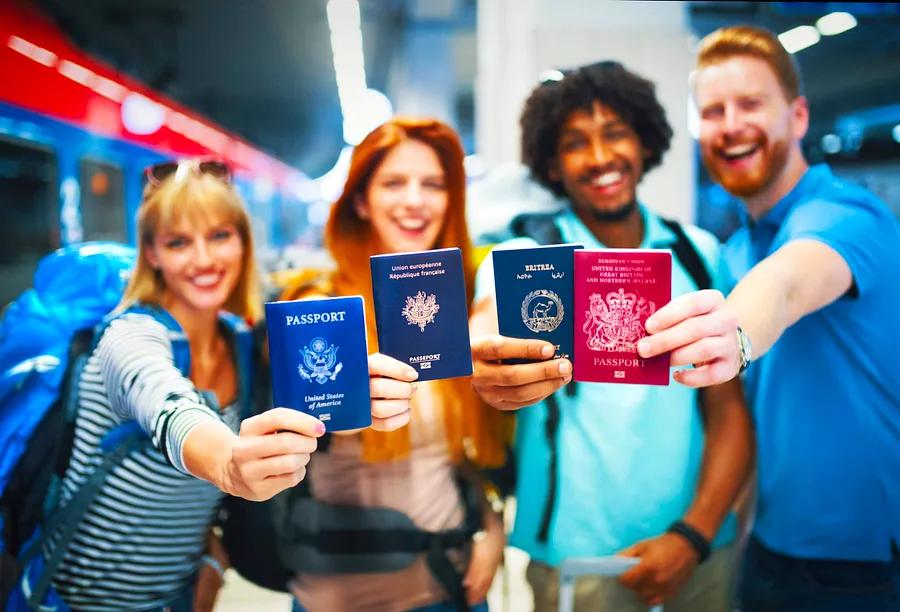 An exploration of various passport colors and their significance.