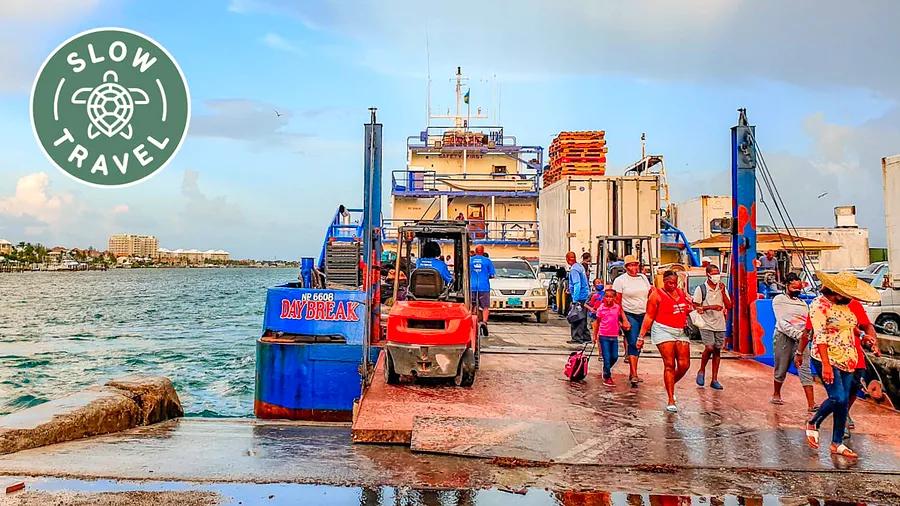 Onboard a passenger mail boat in the Bahamas: an alternate way to discover the Caribbean