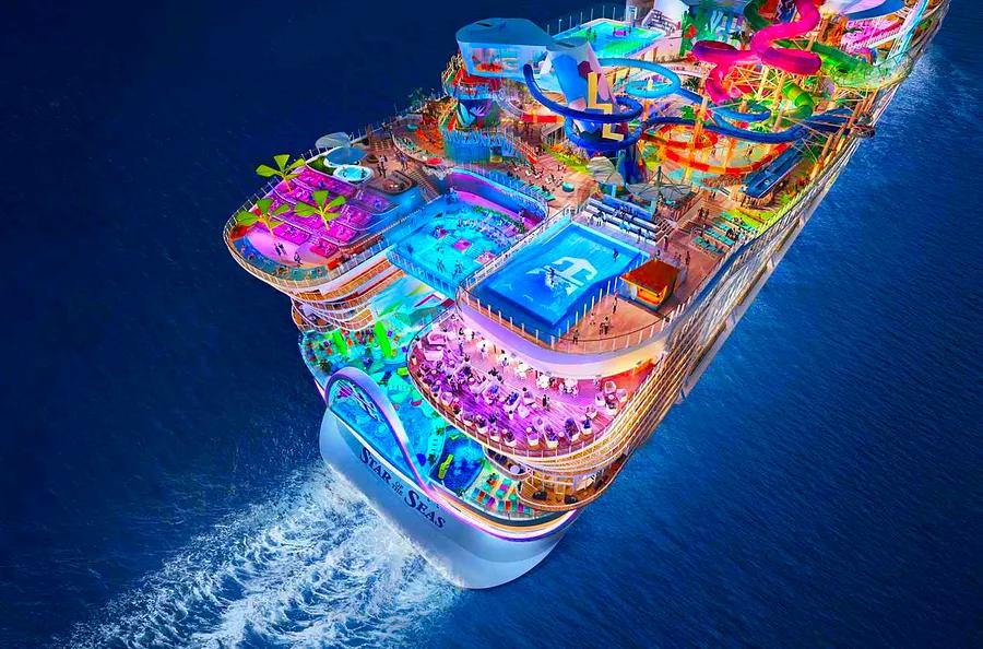 Royal Caribbean's Latest Vessel Features a Suspended Infinity Pool, a Supper Club Inspired by the 1930s, and More