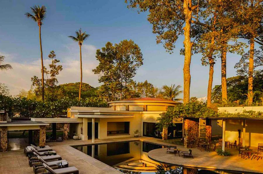 This hotel ranks among the finest in Southeast Asia and grants exclusive access to Angkor Wat.