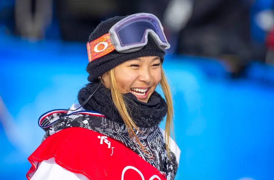 Olympian Chloe Kim shares her favorite mountains, how she handles jet lag, and her journey to being a role model for young female snowboarders.