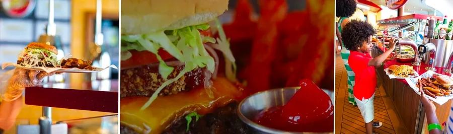 Guy Fieri's Ringer Burger