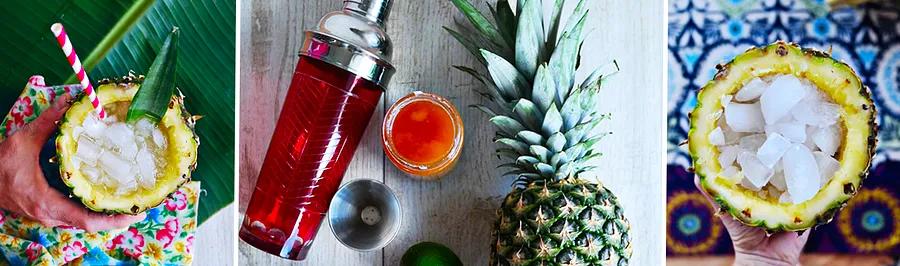 Tropical Vibes: A Pineapple Rum Cocktail