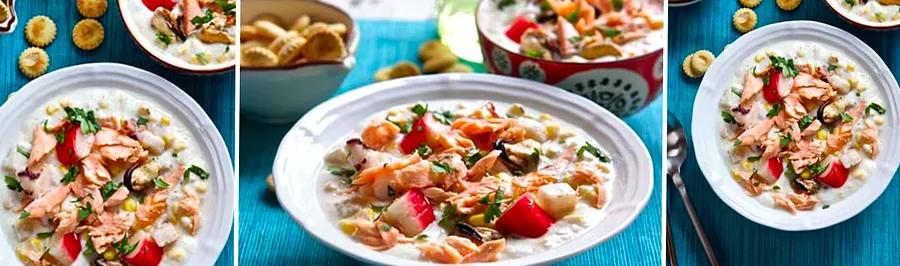 Creamy Seafood Soup