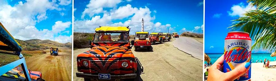 Discover the exhilarating Jeep Safari Adventure along Aruba’s North Coast.