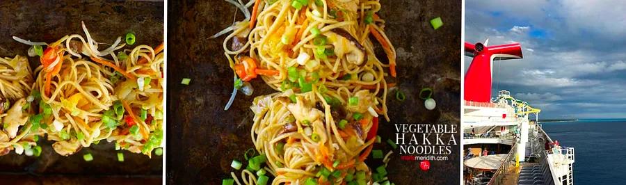 Vegetable Hakka Noodles