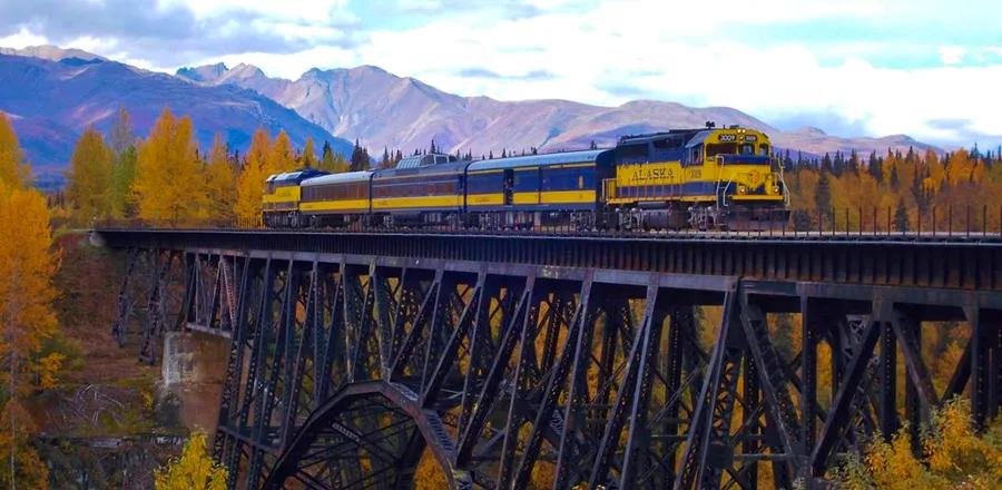 The Alaska Railroad Showcases Breathtaking Scenery and Isolated Communities