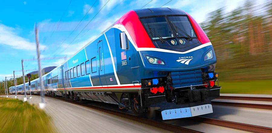 Amtrak Unveils a Sneak Peek of Its New Train Fleet