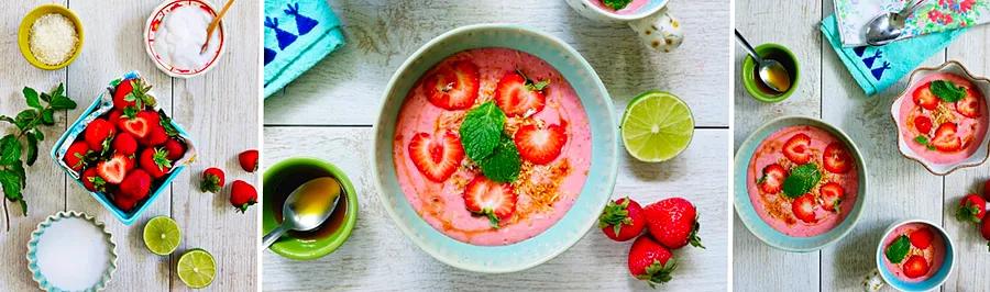 The Most Delightful Strawberry Coconut Soup Recipe!