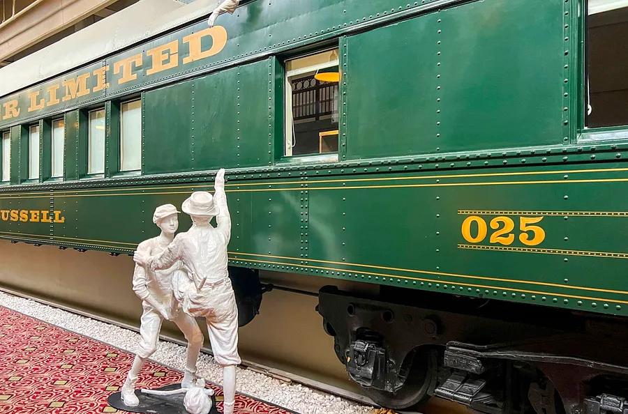 Discover why staying in a vintage train car at the Crowne Plaza is the ultimate hotel experience in Indianapolis.