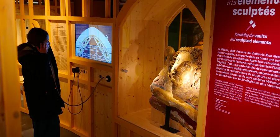 New Notre-Dame Exhibit Offers a Behind-the-Scenes Look—And a Journey Beneath the Cathedral—During Its Restoration