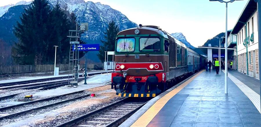 I Spent the Night on Italy’s “New” Retro Snow Train to the Dolomites—Here’s My Onboard Experience