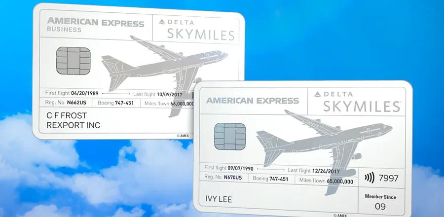 The Delta Credit Card Crafted from a Retired Boeing 747 Is Back—Offering Up to 75,000 Bonus Miles