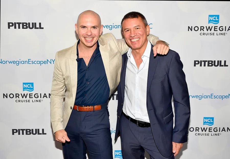 Pitbull Joins Dinogo Escape NYC Celebration