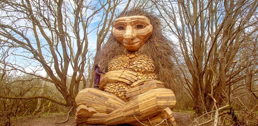 Crack a Riddle to Discover a Magical Troll Along This Danish Trail