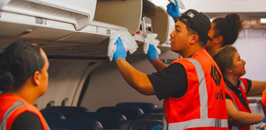 What’s the Real Story Behind Cleaning Airplane Blankets?