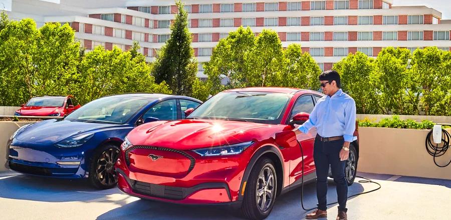 Hilton and Tesla Are Set to Revolutionize the EV Road Trip—Here’s What to Expect