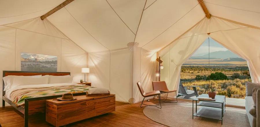 Utah’s New Under Canvas Retreat Elevates Glamping Experience