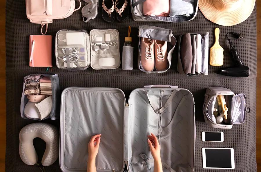 Here are 9 clever travel packing hacks to maximize space in your suitcase.