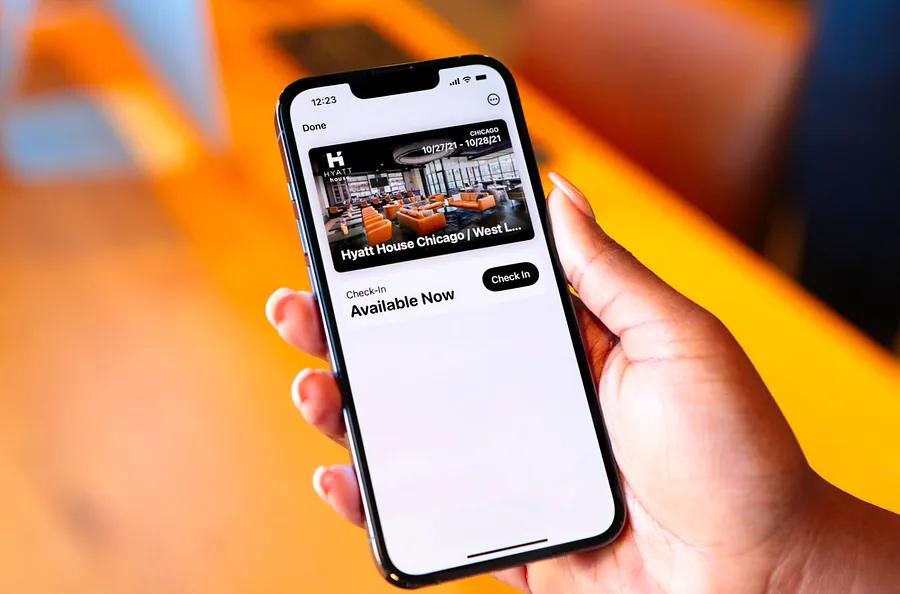 Hyatt and Apple introduce digital room keys that you can store in your iPhone's wallet
