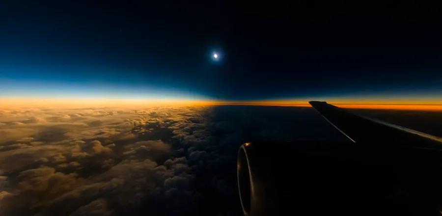 Experience the 2024 Solar Eclipse from the Sky on This Unique Flight