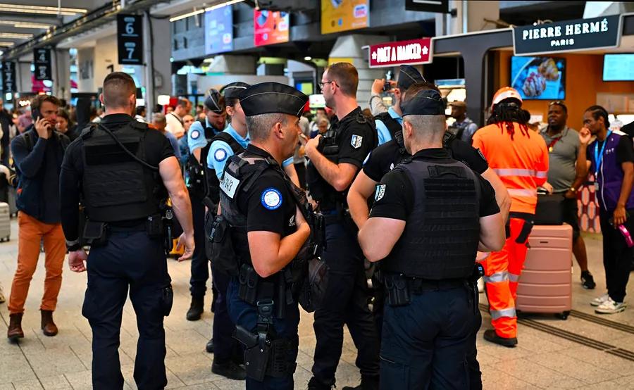 Arson incidents lead to major disruptions in Paris rail network ahead of Olympic opening&nbsp;