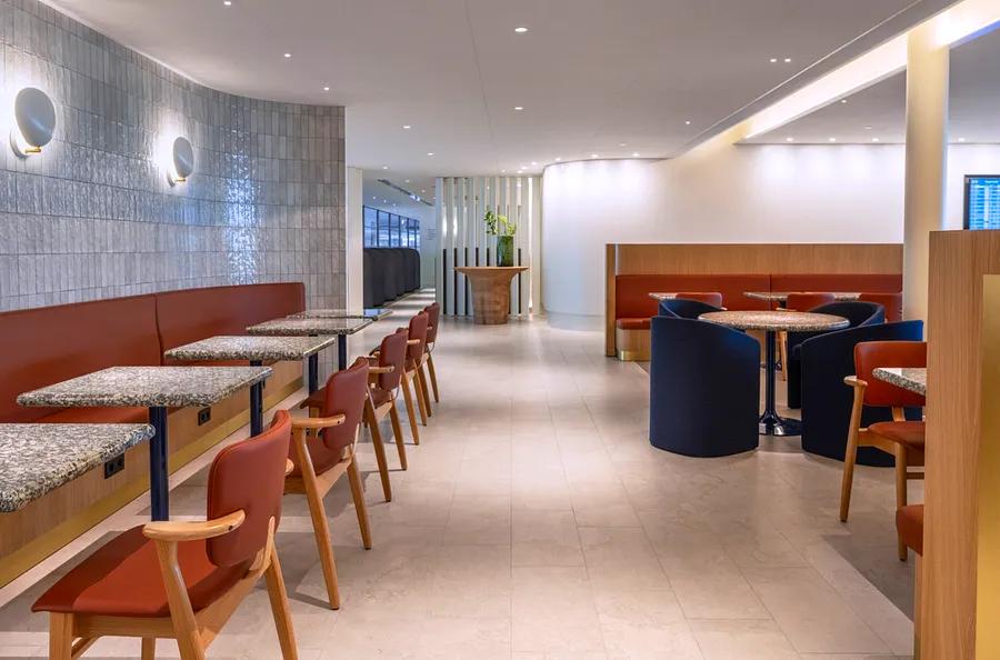 Discover the expansive new Schengen Lounge by Finnair, now open and featuring enhanced capacity along with special access for Oneworld elite members.