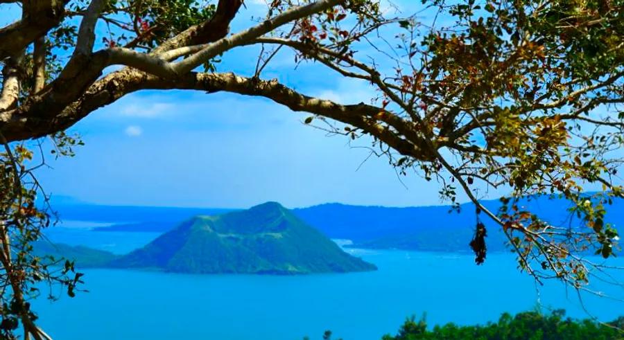 Taal Volcano in the Philippines blends danger, beauty, and even golf!