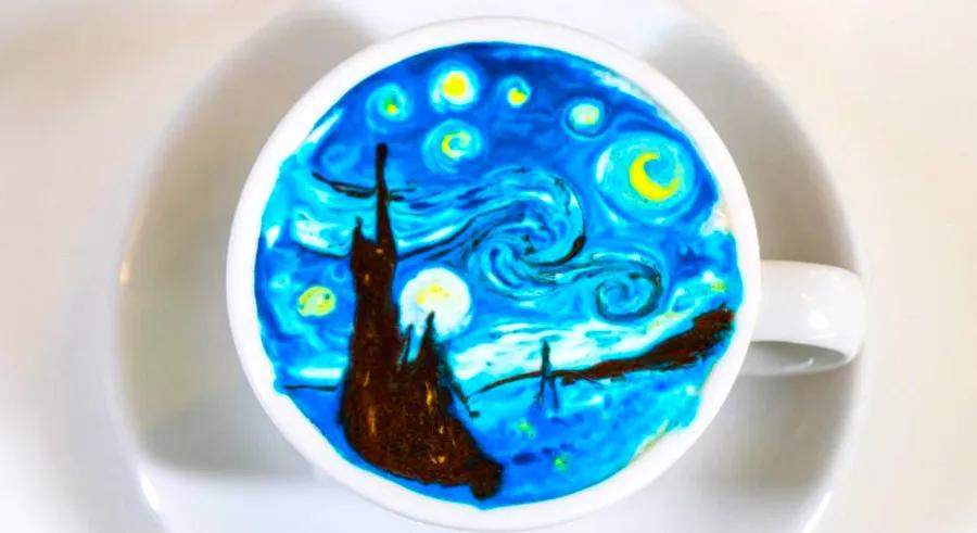 A Seoul barista is turning coffee into stunning art pieces.