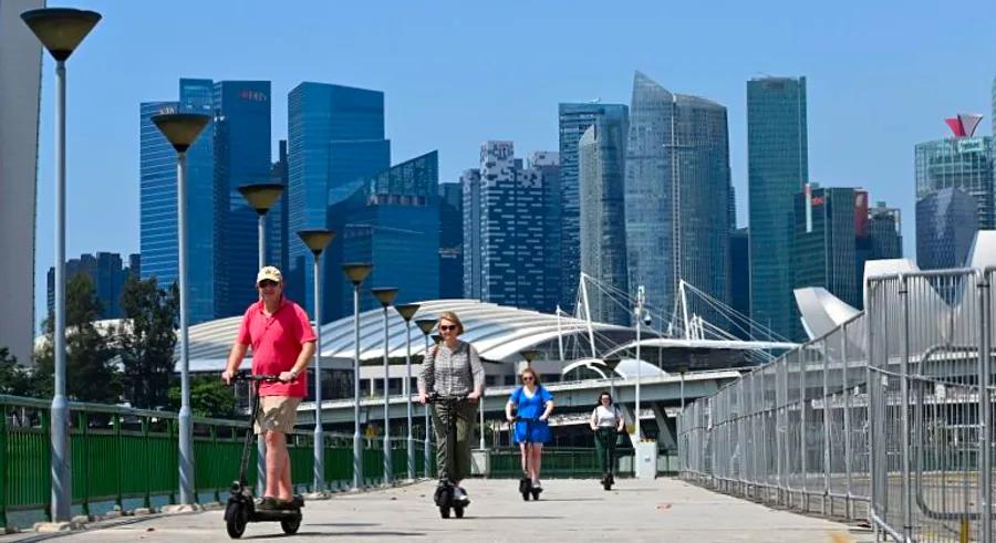 Singapore follows France in prohibiting e-scooters from sidewalks