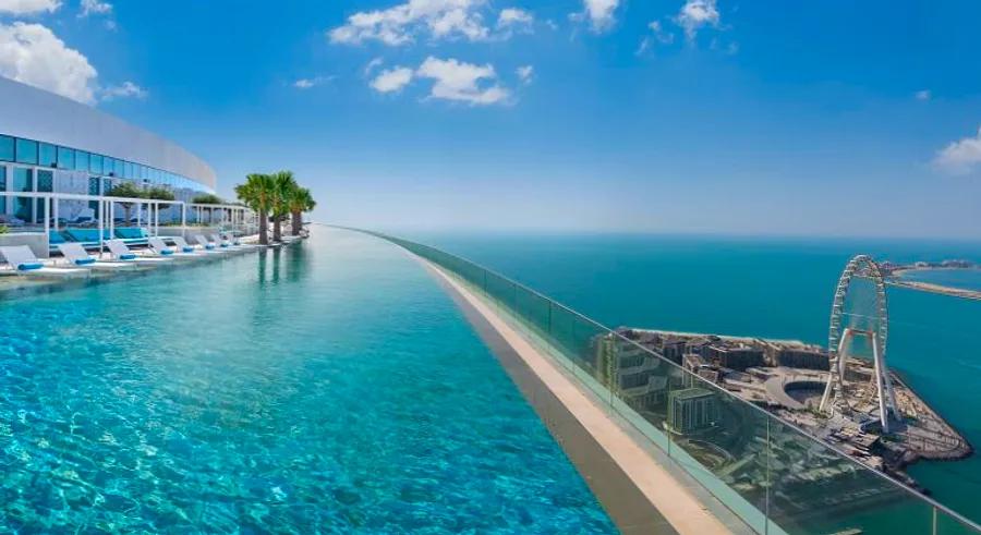 The Address Beach Resort in Dubai is now home to the world’s highest infinity pool, offering an unparalleled experience high above the city.