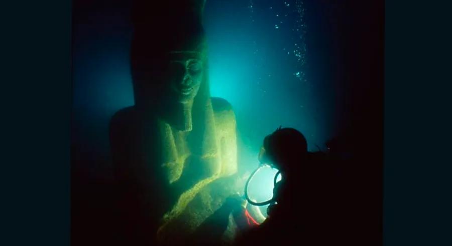 The mysteries of a submerged Egyptian city were uncovered