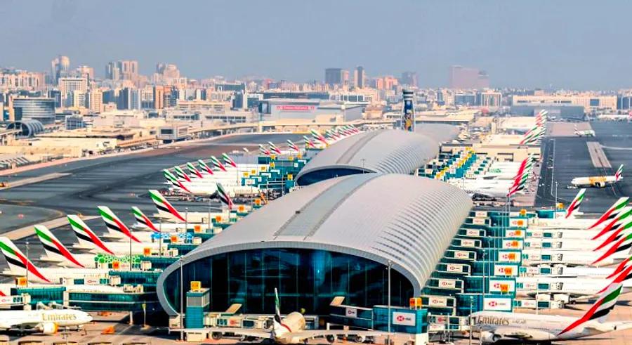 Dubai's abandoned airport terminal is alive with activity once more.