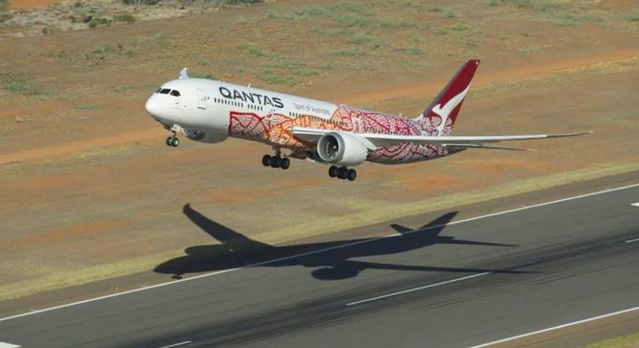 Qantas, the Australian airline, commemorates a century of aviation excellence.