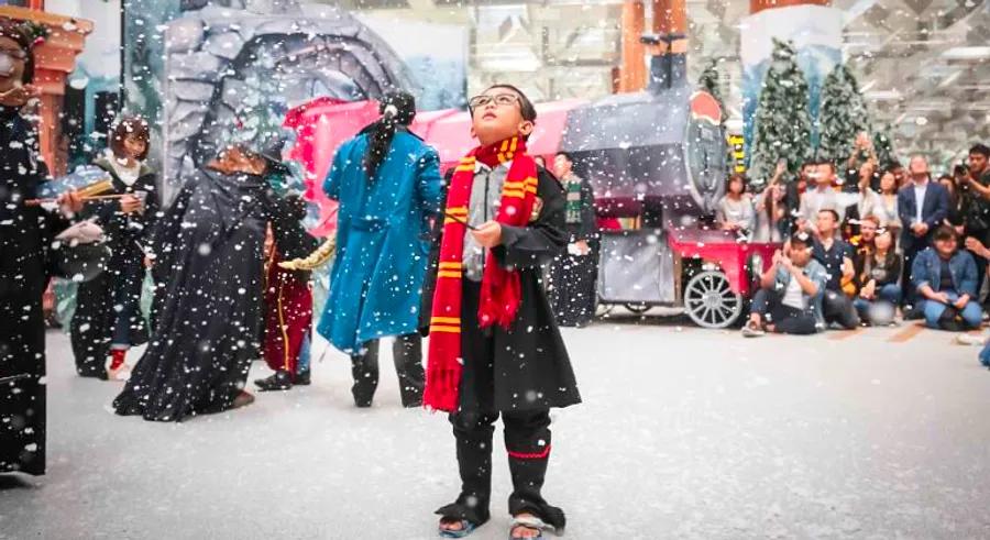 Harry Potter casts his spell over Singapore Airport