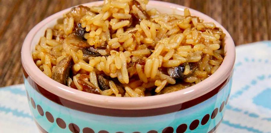 Simple and Savory Mushroom Rice