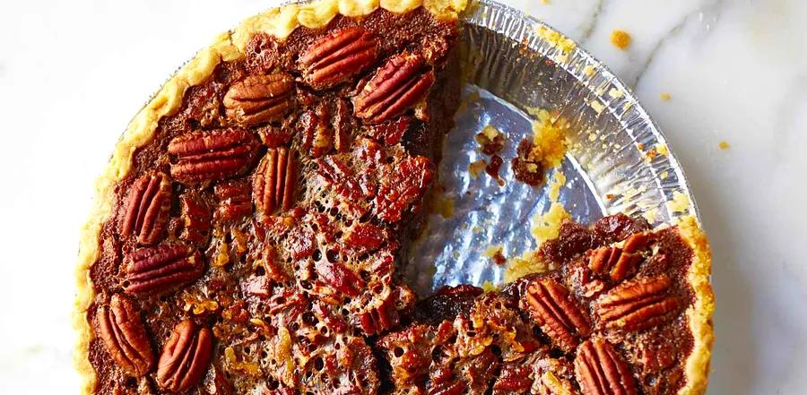 My Meemaw's Pecan Pie is so delicious, there’s never a crumb left behind.