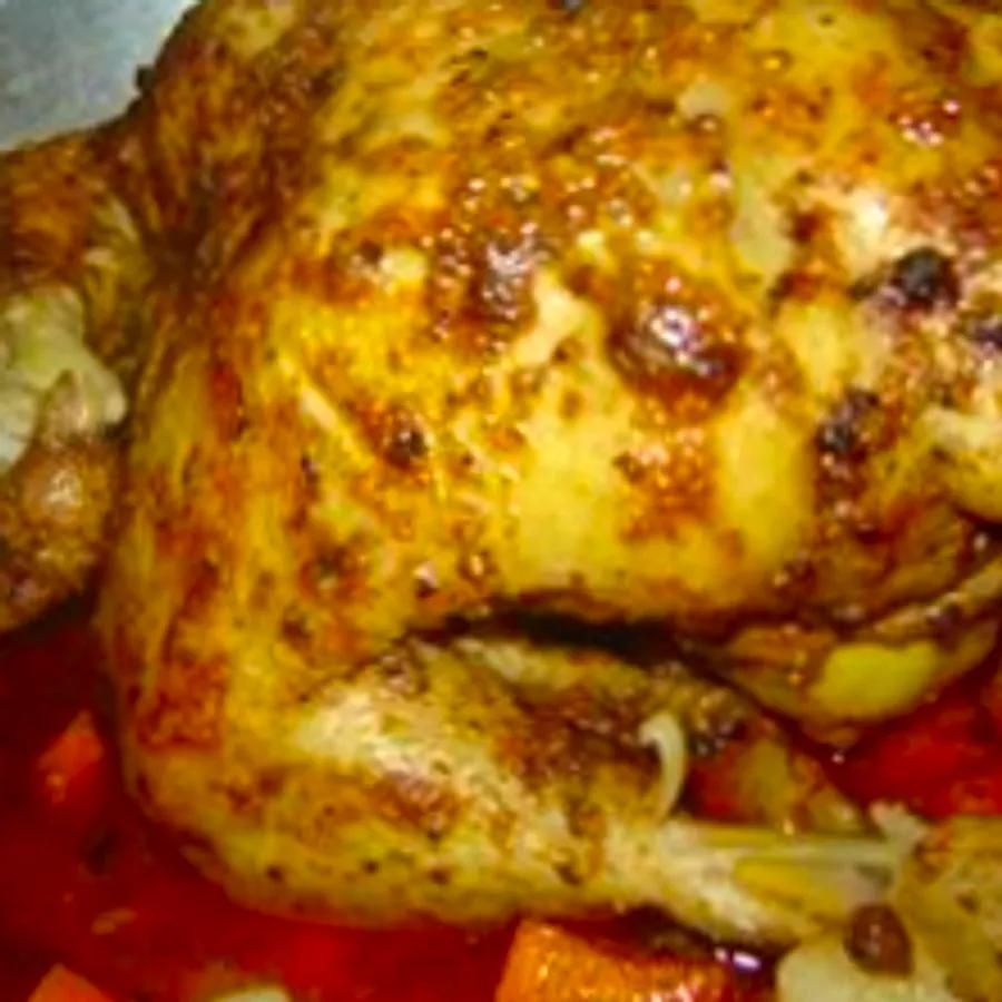 Harvey's Moroccan-Spiced Roast Chicken