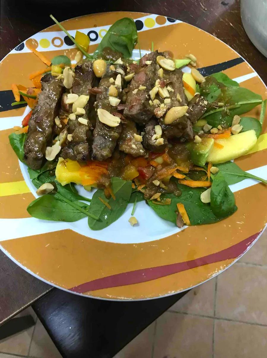 Simple Thai Sirloin Salad