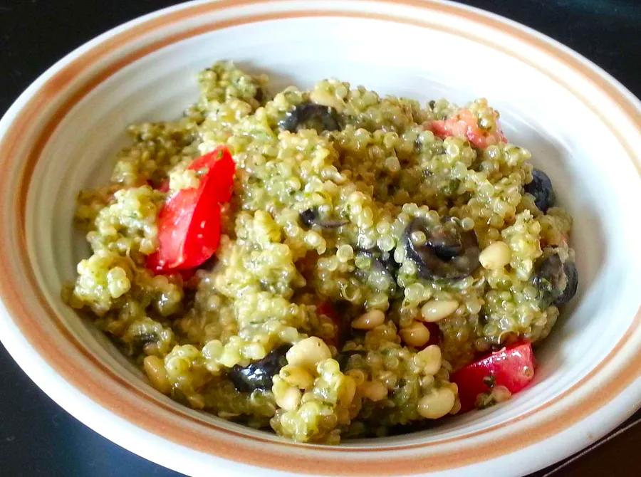 Pesto-Infused Quinoa Delight