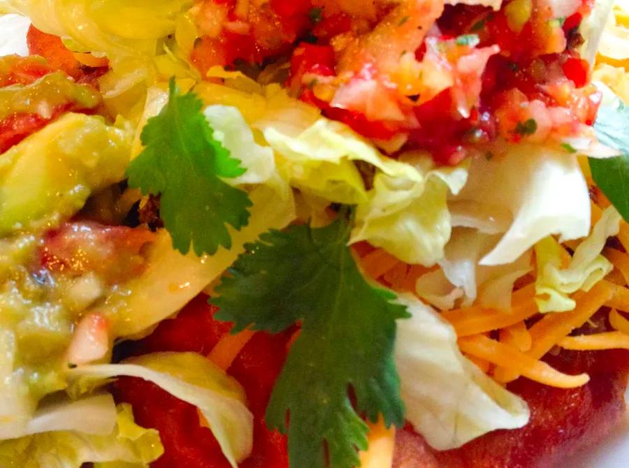 Indian Tacos with Yeast Fry Bread