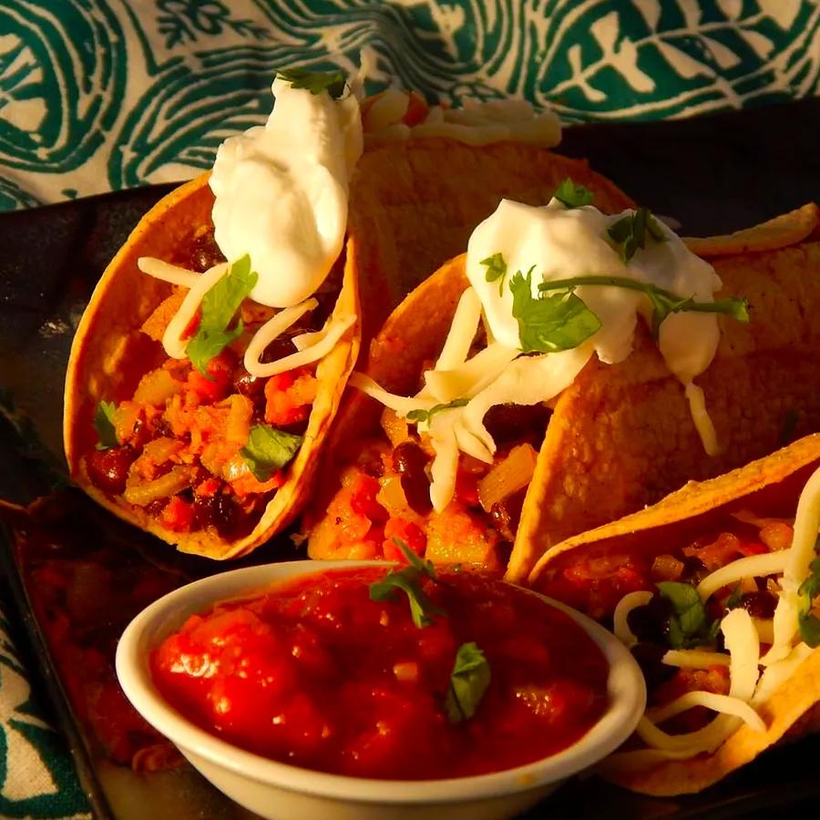 Dave's Flavorful Mexican Veggie Tacos