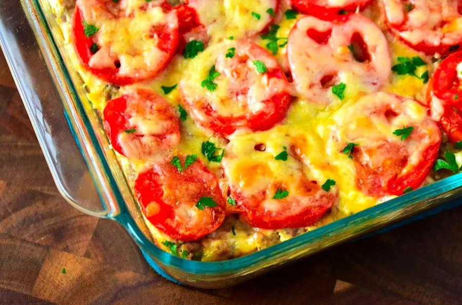 Healthy Egg White Casserole