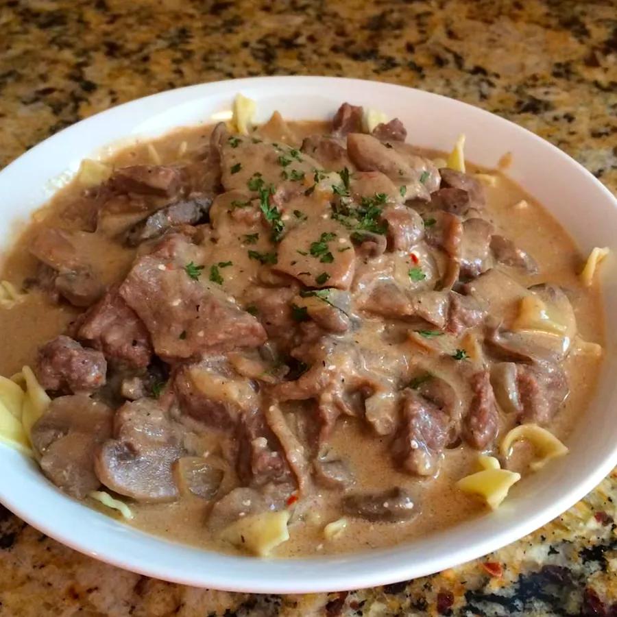 Deluxe Beef Stroganoff