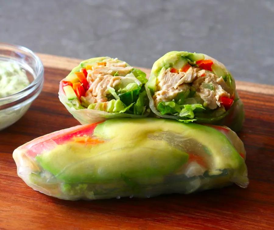 Chef John's Chicken Salad Summer Rolls: A Refreshing Twist on a Classic